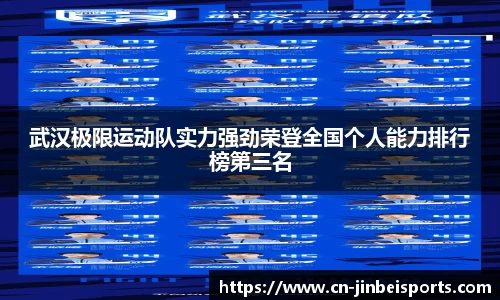 武汉极限运动队实力强劲荣登全国个人能力排行榜第三名